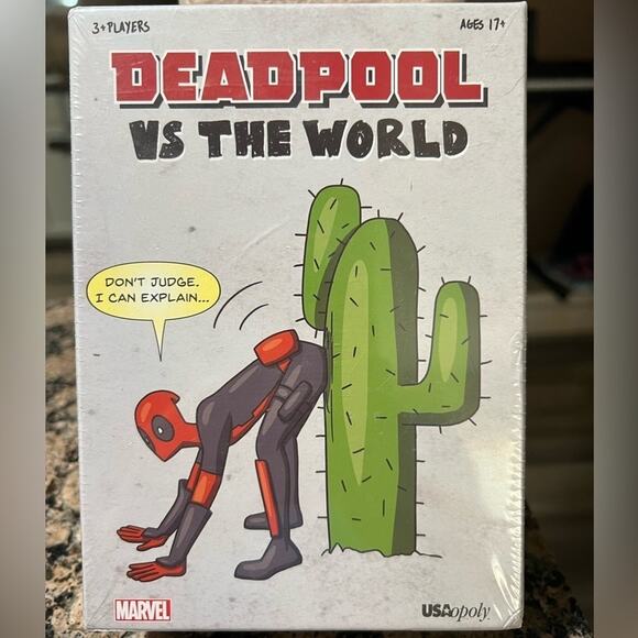 USAopoly Deadpool vs The World Board Game NWT - Picture 1 of 4